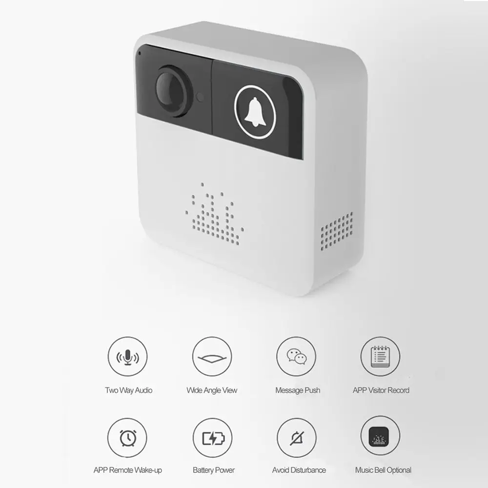 

IP Video Wireless Doorbell WI-FI Video Door Phone Door Bell WIFI Doorbell Camera For Apartments Alarm Wireless Security Camera