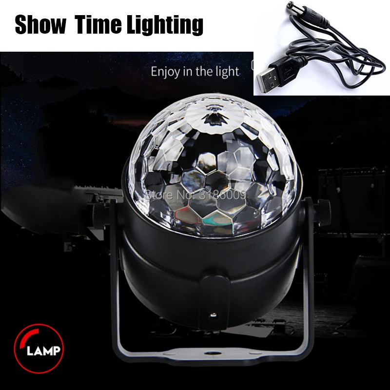 إظهار الوقت مصباح LED قرصي أضواء للمسرح DJ ديسكو الكرة الصوت المنشط جهاز عرض ليزر تأثير ضوء المصباح الموسيقى عيد الميلاد حزب