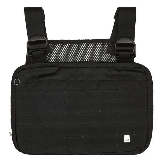 Moward 2019 Black Chest Rig Bags Streetwear Waist Bag Functional Tactical Cross Shoulder Bolso Kanye West Hip Hop