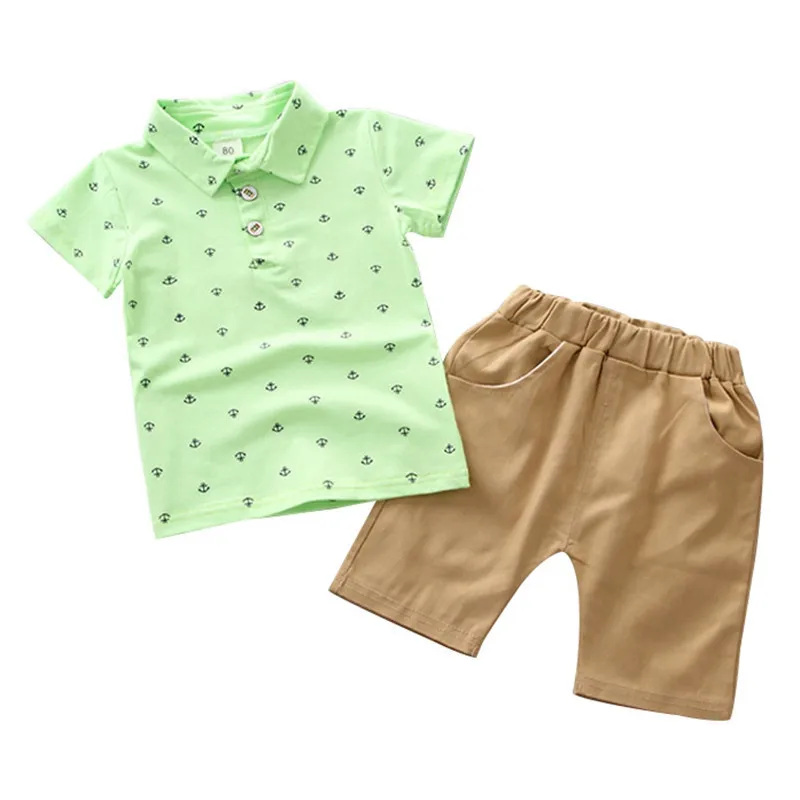 

Boys Clothing Sets Summer Baby Boys Clothes Suit Gentleman Style Shirt +Pants 2pcs Clothes For Boys Summer Set