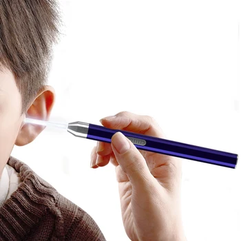 

Baby Earwax Cleaner Flashlight Earpick Earwax Removal Usb Charging Luminous Spoon Cleaning Ear Healeh Care Tool For Kids