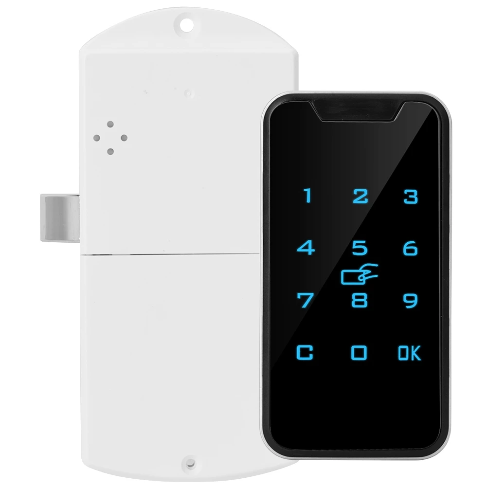 

Smart Password Lock Touch Keypad Electronic Wardrobe File Cabinet Lock Support Digital RFID Card Unlock