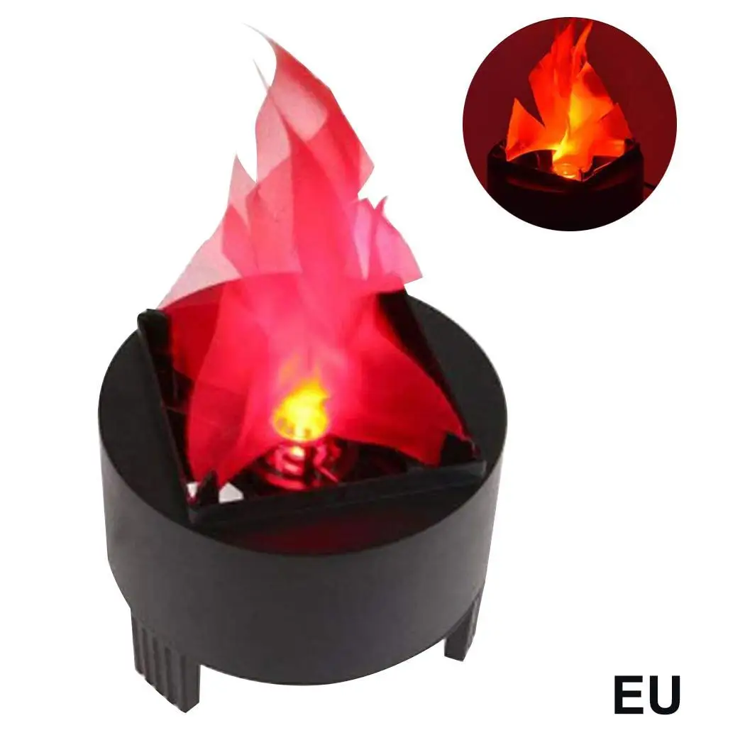 

LED Fire Lamp Simulated Burning Fire Color Night EU Plug, US Plug 3W light Red Changing IP42 Party Stage Decor