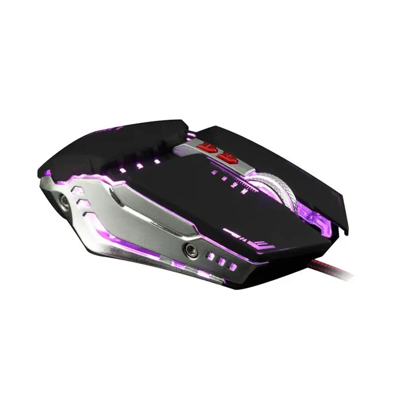G50 Проводная Механическая игровая мышь E-sports ноутбук Настольный компьютер USB мышка с подсветкой