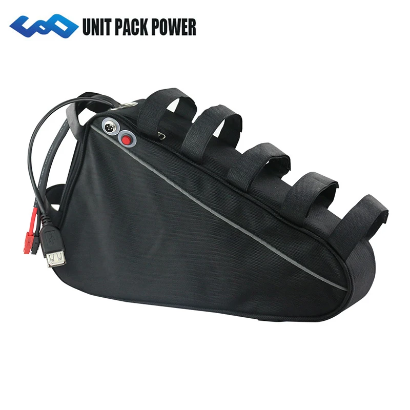 

Powerful 1500W E-Bike Triangle Battery 52V 20Ah Lithium ion Batteries USB Port+Power Switch For 1000W Bafang Mid Drive Motor