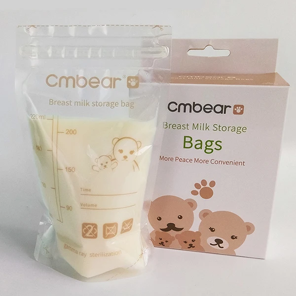 Cmbear 30 шт хранение грудного молока мешок 220 мл BAP бесплатное емкость для заморозки