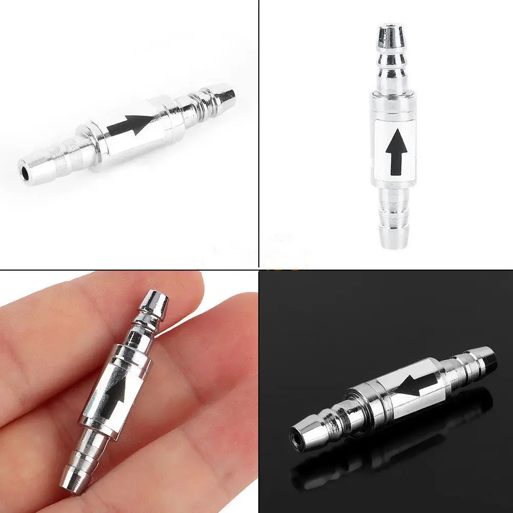 

Ainstsk One Way Check Valves, Stainless Steel CO2 Check Valve Non-Return CO2 Diffuser Regulator For Aquarium Air Pump Fish Tank