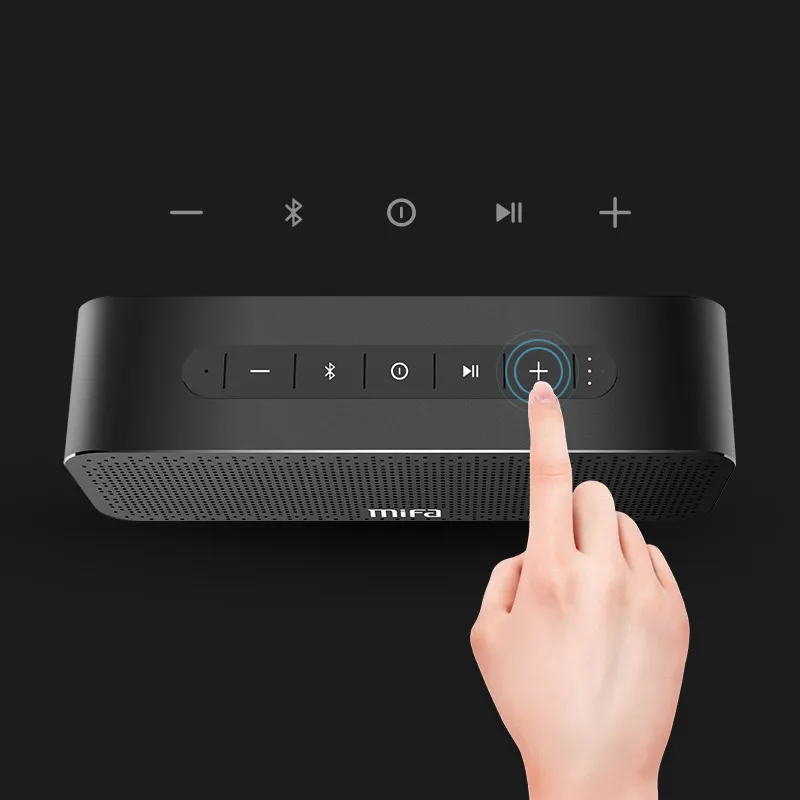 MIFA A20 Bluetooth динамик цинковый сплав портативный супер бас беспроводной Bluetooth4.2 3D