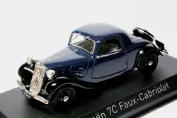 1/43 CITROEN 7C Faux Кабриолет 1934 темно-синий литья под давлением Модель Коллекция
