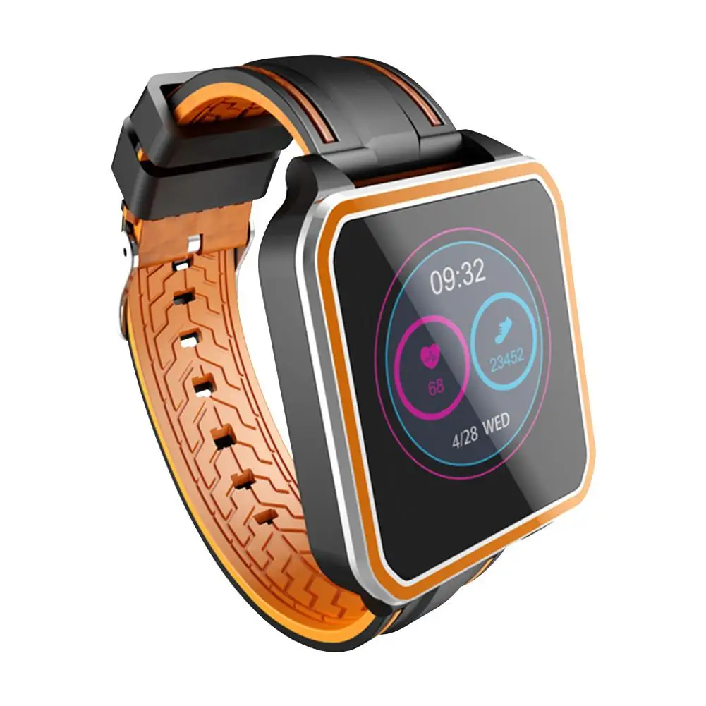 

Color Screen Smart Bracelet Heart Rate Blood Pressure Blood Oxygen Detection Sports Pedometer IP68 Waterproof Smart Watch