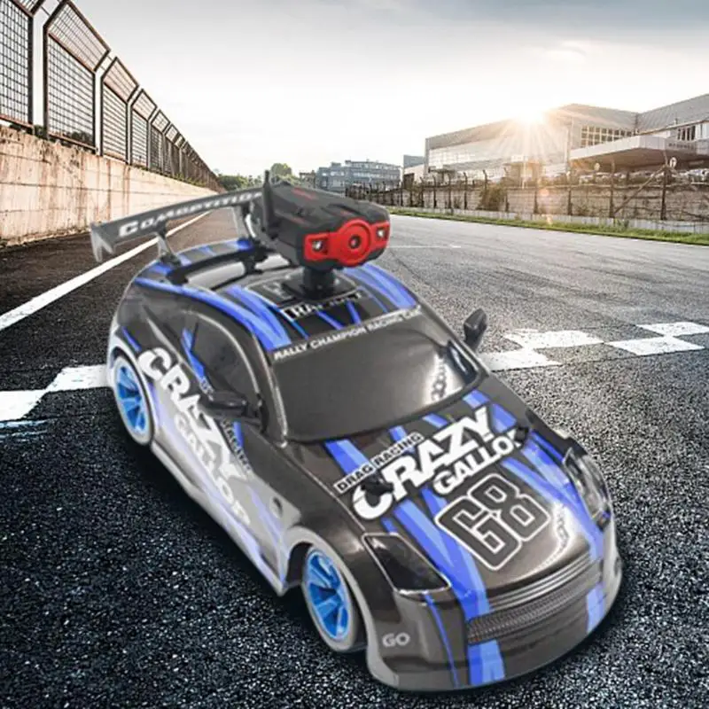 RC Racing Car 2.4GHz Remote Control Off-Road Car Module w/0.3MP FPV Camera with Light of The Car Body Fashionable Shape RC Cars