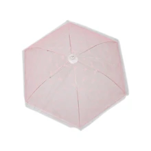 Кухня белый край кружева Нейлоновая Сетка Крышка для еды Складная