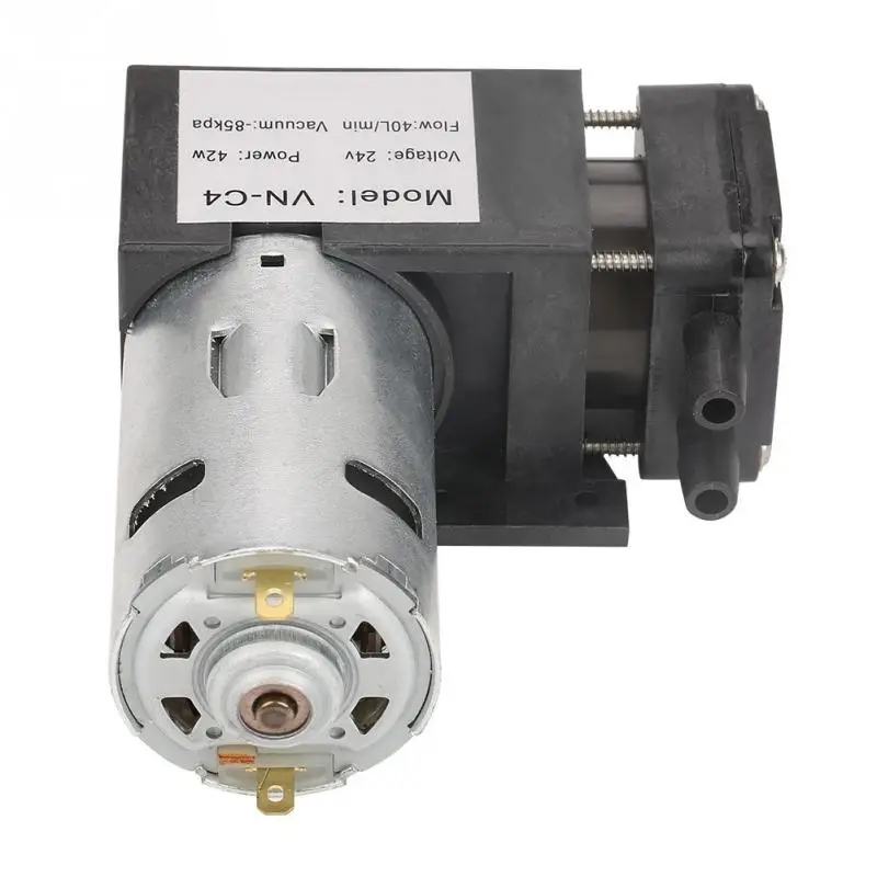 DC24V Oilless вакуумный насос для газового воздуха 85 кПа поток 40 л/мин ультра довольно
