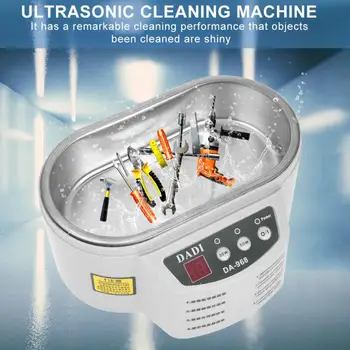 

600ml Digital Mini Ultrasonic Cleaner with Timer Ultrasound Machine for Jewelry Watch Eyeglasses Razor Toothbrush Part