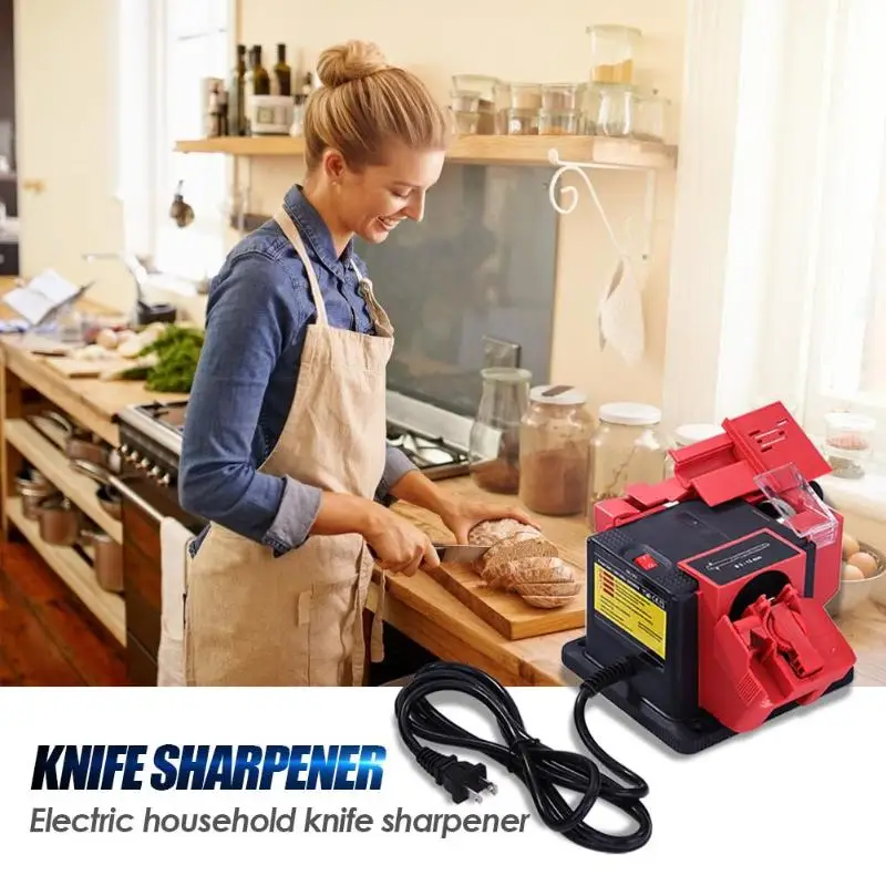 

Knife Sharpener Electric Drill Bit Knife Scissors Chisel Sharpener Sharpening Grinder Kitchen Multi Function Household Tools