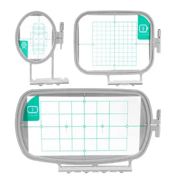 

Multi Function Embroidery Frame Craft Cross Stitch Needlework Sewing Hoop Parts Set Sewing Machine for Brother PC6500 8200