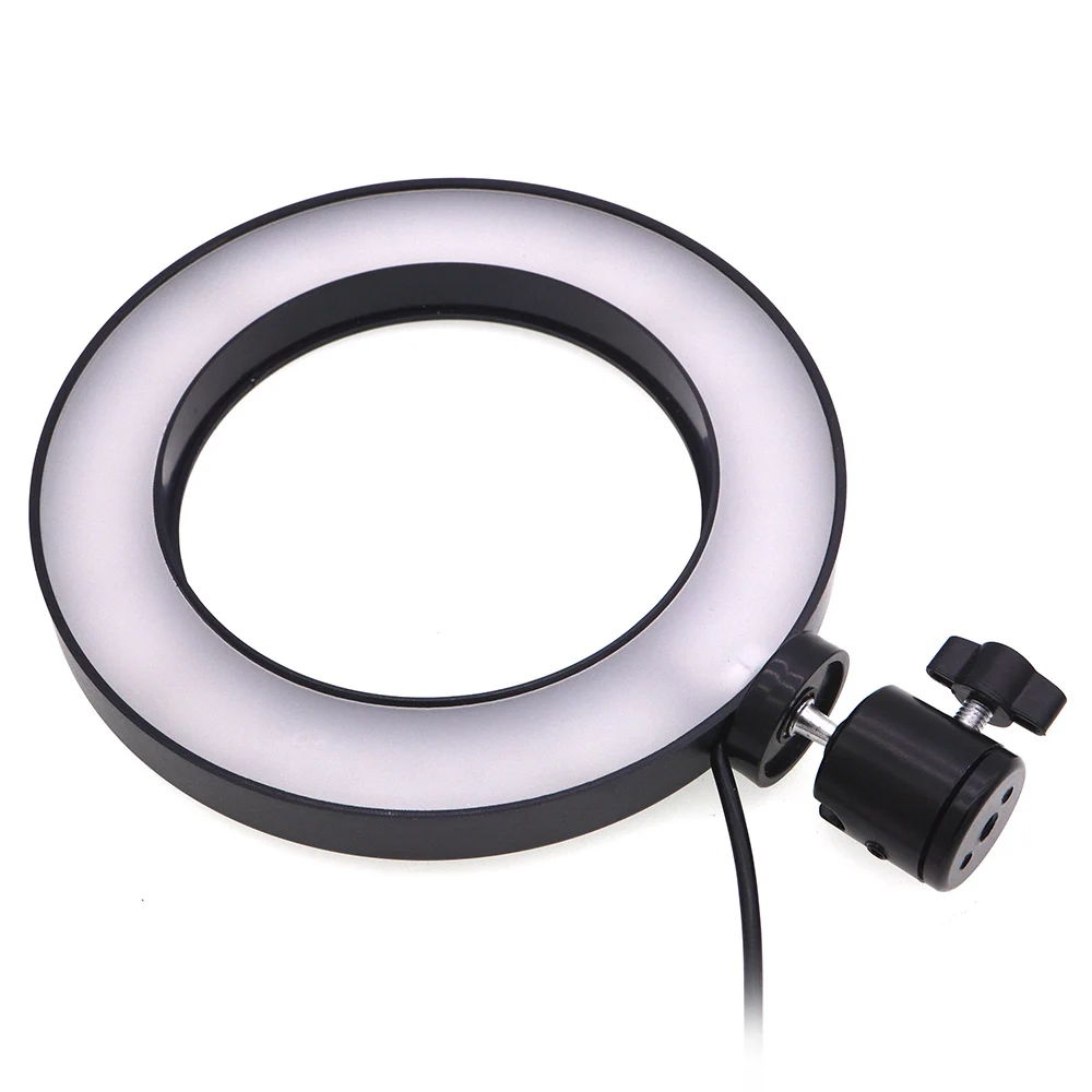 Dimmable Led Studio Camera Ring Light Photo Phone Video