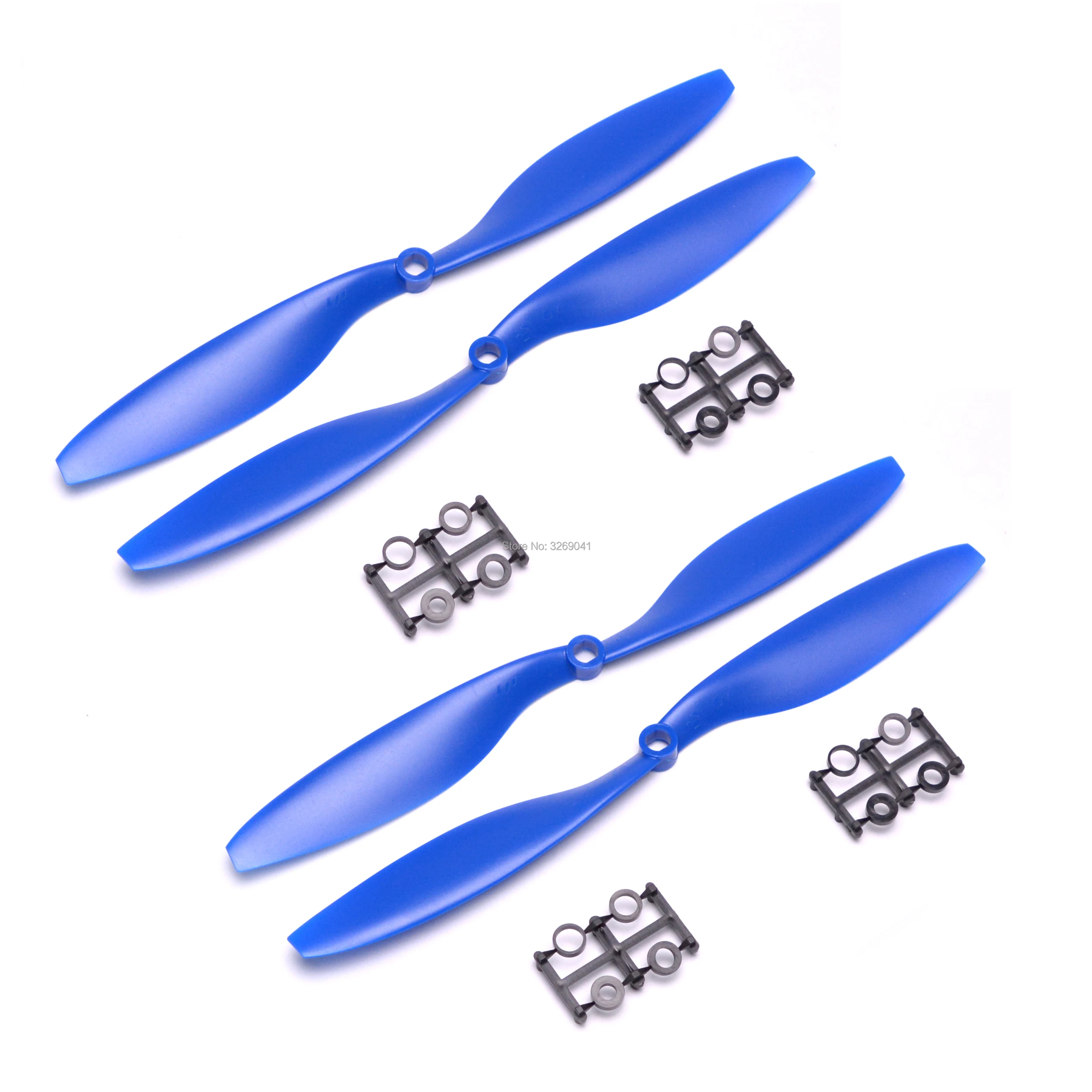 2 пары 10 дюймовых пропеллеров Blade 10X4.5 &quot1045 для DJI F450 F550 S500 RC Drone запасные части