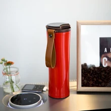 Нержавеющая сталь Интеллектуальная термальная Вакуумная бутылка для воды с OLED дисплеем экран Датчик температуры от Youpin 430 мл