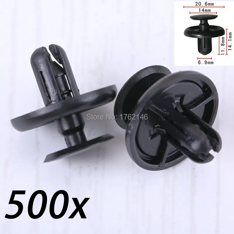 500 Pcs Plastic Clips 9046707201 for Lexus & Toyota Auris Avensis CT