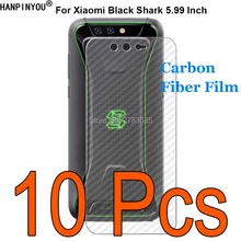 10 шт./партия для Xiaomi Black Shark 5,9" прочная 3D Анти-отпечатков пальцев прозрачная защитная пленка для экрана из углеродного волокна