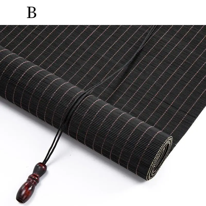 Свадебные украшения Tela Rolety Volet Roulant Shades Bamboo Cortinas Estores abillables Para Ventanas Persianas