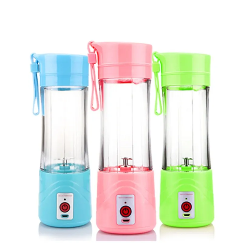 

380ml USB Rechargeable Blender Mixer Portable Mini Juicer Juice Machine Smoothie Maker Household Small Juice Extractor New Drop