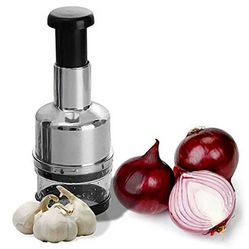 Stainless Steel Vegetable, Fruit, Onion, and Garlic Chopper