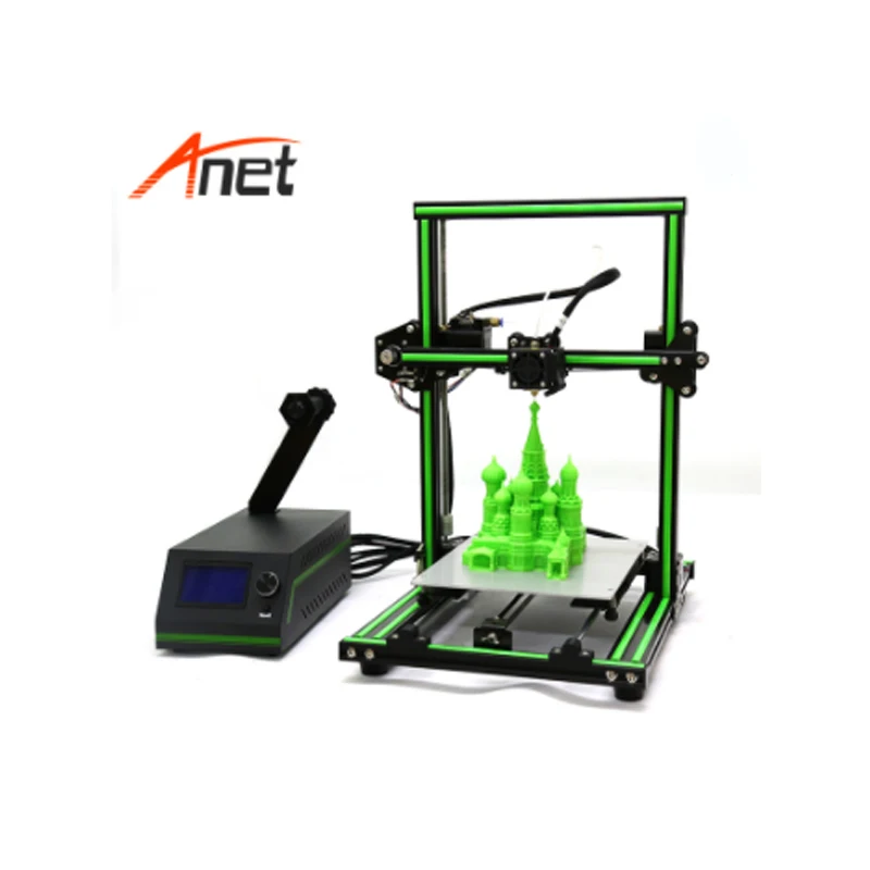 Lowest Price in the Market Anet E10 3d Printer Semi Assembled Aluminum Frame 3D Printer Large