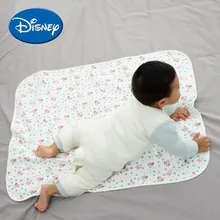Дисней детская хлопковая прокладка маленький дышащий водонепроницаемый матрас моющийся Уход за кроваткой 30*45 размер