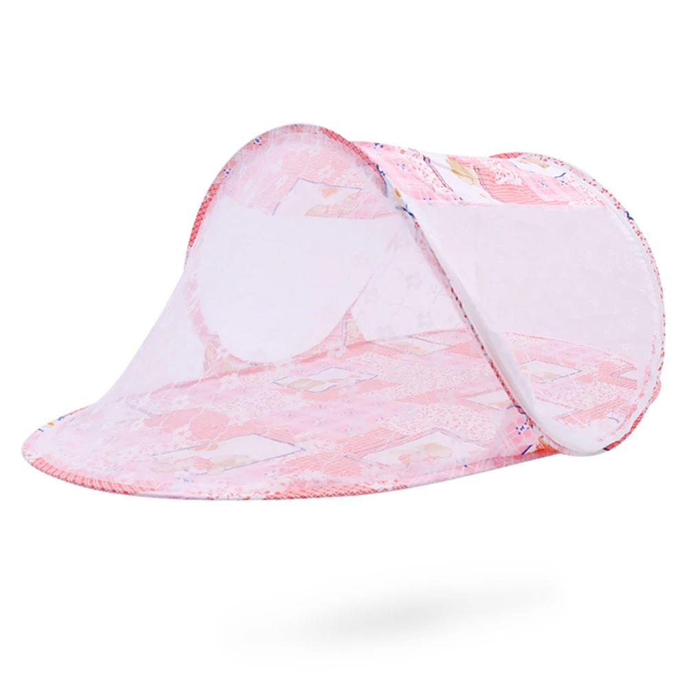 

Portable Crib Netting Folding Baby Mosquito Nets Child Cartoon Ship Arched Mosquito Mesh Net Infant Cradle Bed Sleeping Net