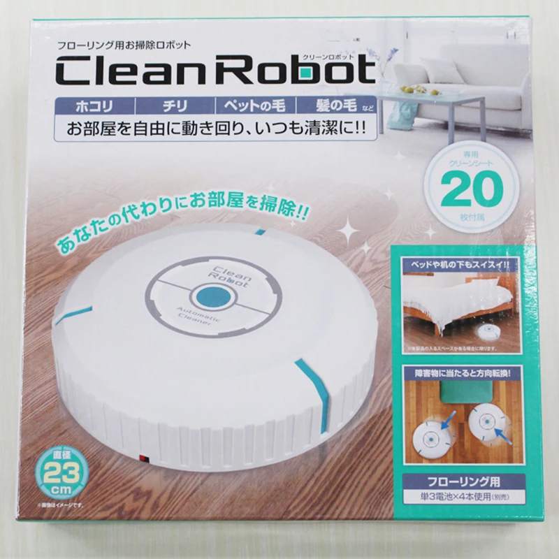 

Robot Vacuum Vacuum Cleaner Mop Auto Cleaning Slim Remove Dust Robotic Floor Sweeper for Home Automatic Sweeping Dust 1Pc
