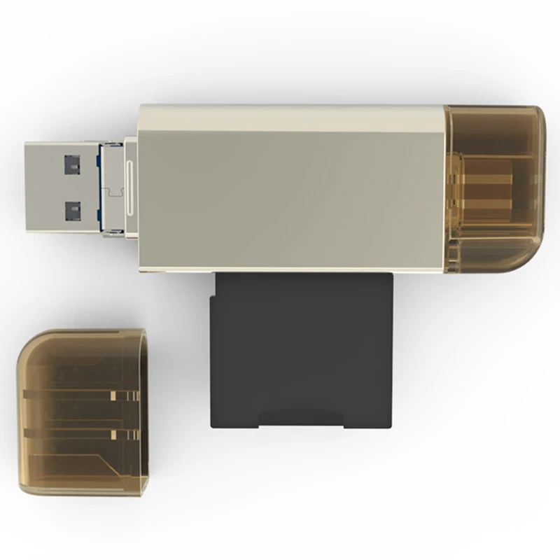 Алюминиевый сплав все в 1 Usb 2 0 Type C кардридер Sd Tf Micro Android телефон Otg карта памяти