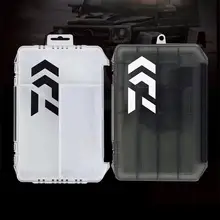 Рыболовные снасти аксессуары коробка черный белый пластик большой размер рыболовный крючок чехол маленький и практичный дизайн портативный рыболовный ящик