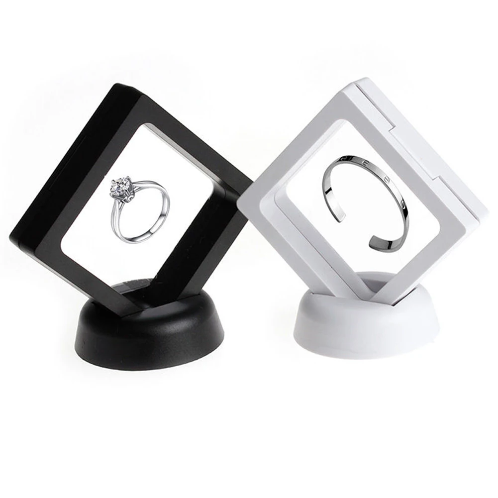 jewelry box Suspended Floating Display Case Jewellery Coins Gems Artefacts Holder Stand Box jewelry organizer Gem Stones Package jewelry box Suspended Floating Display Case Jewellery Coins Gems Artefacts Holder Stand Box jewelry organizer Gem Stones Package