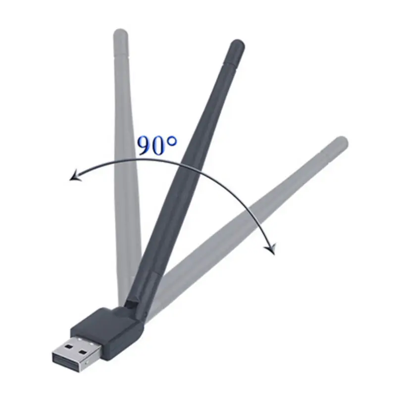 Koqit K1 U2 беспроводной кабель WiFi USB для RJ45 Lan Ethernet MTK7601 88772A адаптер Антенна сетевой DVB-S2 спутниковый ресивер ТВ коробка
