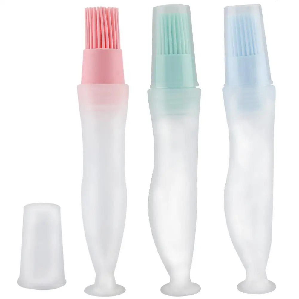 

Silicone Heat Resistant Bread Butter Oil BBQ Brush Kitchen Cake Baking Honey Oil barbecue Tool Gadgets