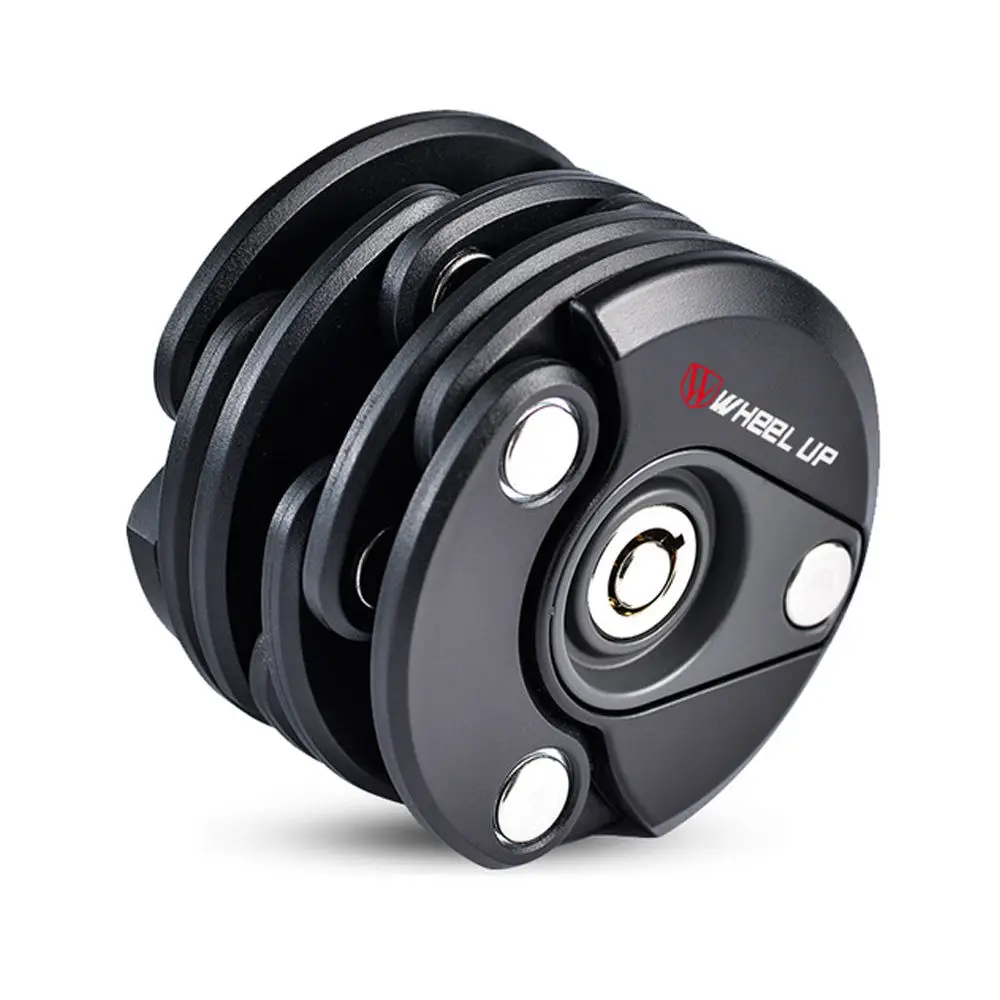 

WHEEL UP Anti-theft Folding Lock Mini Hamburger Lock Password Lock Key lock for bike and motorcycle( free shipping)