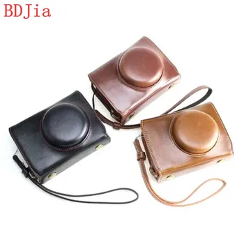 

2019 New Luxury Leather Camera Case For Fujifilm XF10 Digital Camera PU Leather Camera Bag Cover With Battery Opening + strap