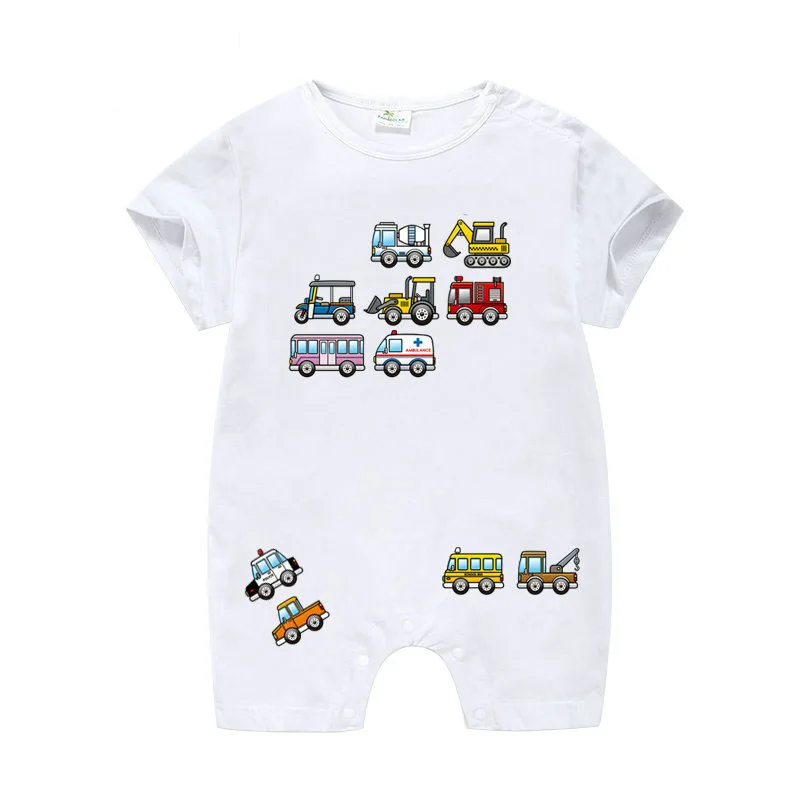 Car Patches Stickers Heat Transfers Iron on Clothes Embroidery Applications Badges Applique Patches for Baby Clothes