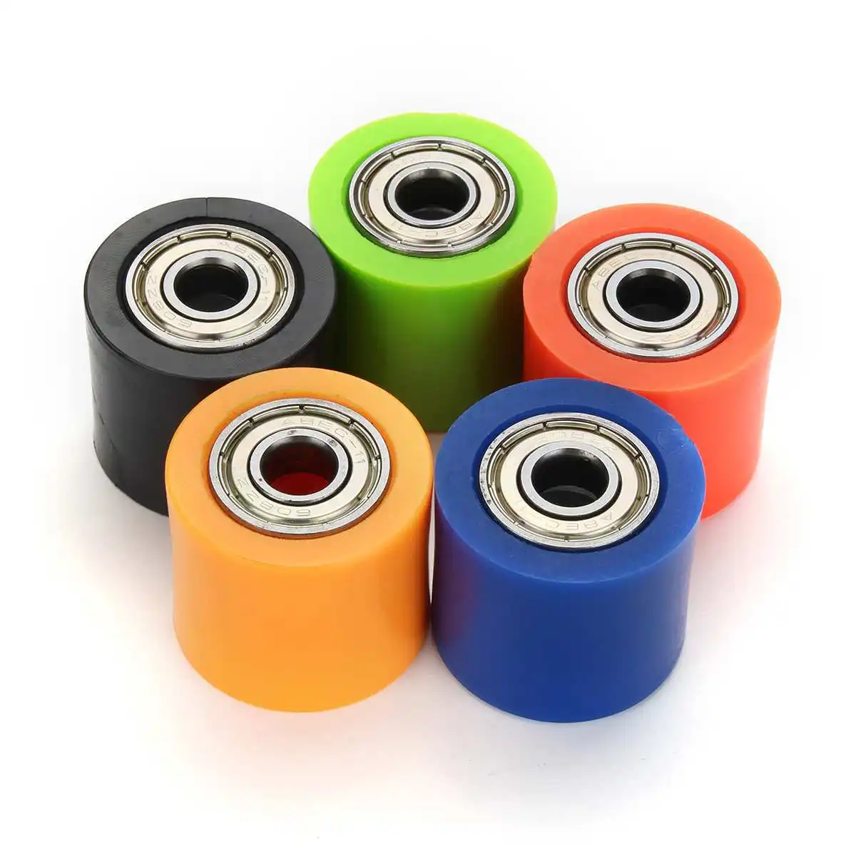 

8mm Motorcycle Drive Chain Roller Pulley Wheel Slider Tensioner Wheel Guide For Street Bike Enduro ATV CRF CR XR