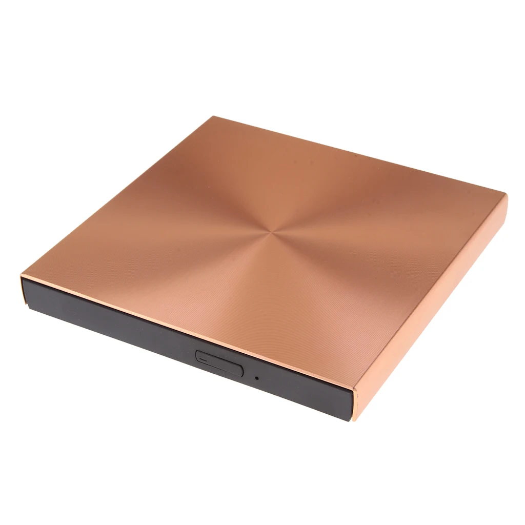 

External CD Drive, USB 3.0 Portable DVD CD+/-RW Drive Slim Rewriter Burner Writer for Laptop Windows/XP/7/8/10, Mac