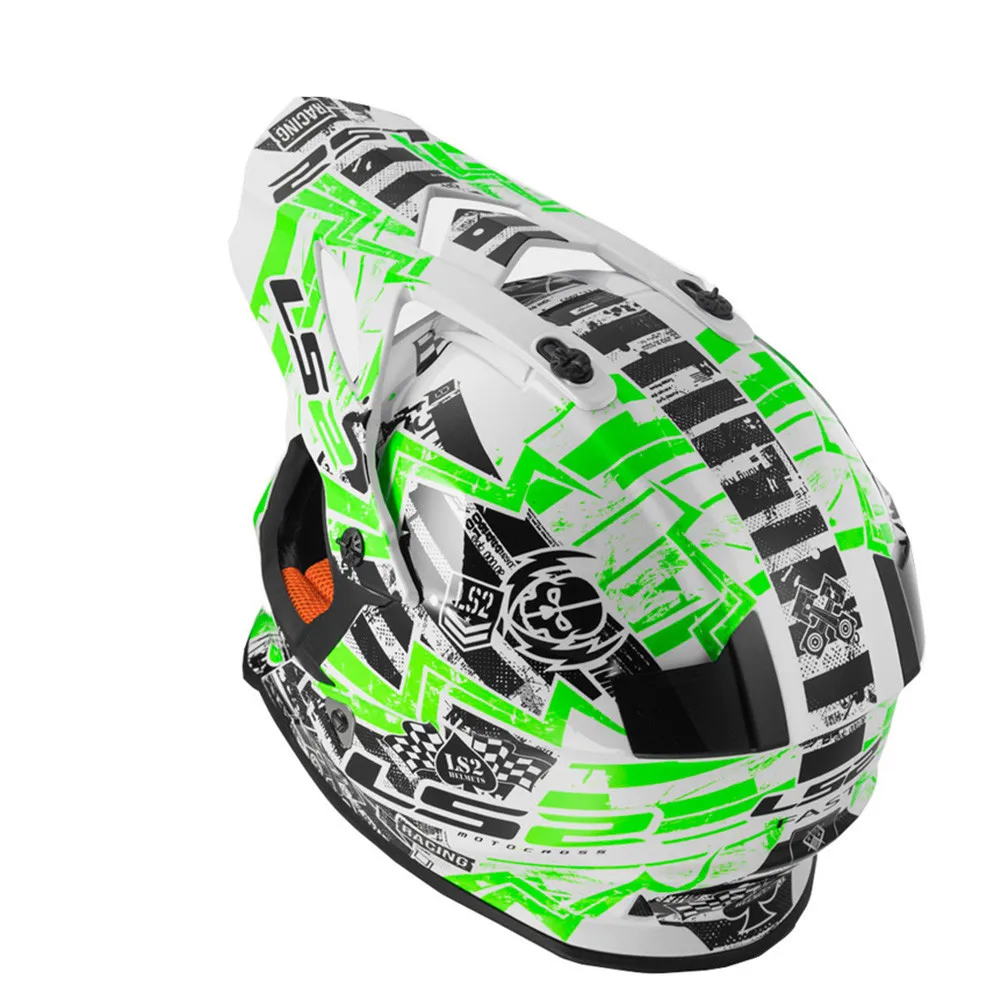 LS2 быстро MX437 глюк мотокросс шлем MX MTB горные мужские женские детские шлемы Размер