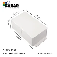 IP68 пластиковый электронный проект распределительная коробка Водонепроницаемые электрические принадлежности открытый узел управления выход чехол 283*143*89 мм