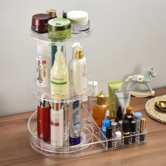 Best Offers make up Desktop Cosmetic Storage Box L-Shaped Display Holder Rack Acrylic Multi-layer Organizer Makeup Tool Kits Accessories Best Offers make up Desktop Cosmetic Storage Box L-Shaped Display Holder Rack Acrylic Multi-layer Organizer Makeup Tool Kits Accessories