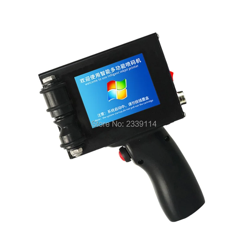 

LED Screen Touch-Screen Handheld 600DPI Intelligent USB QR Inkjet Label Printer