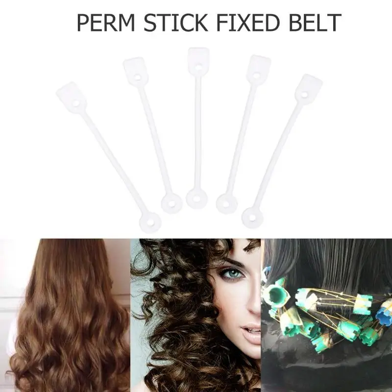 

50pcs/set Professional Long Hair Perm Rod Curler Replacement Elastic Rubber Bands Roller Hair Shaping Styling Tools Hair Rollers