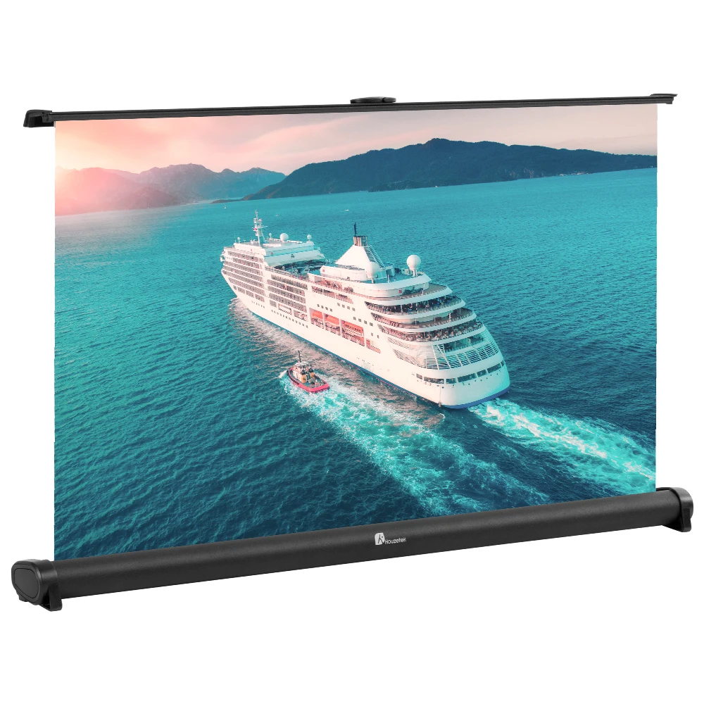 

Houzetek 32 inch Portable Desk Screen Home Cinema