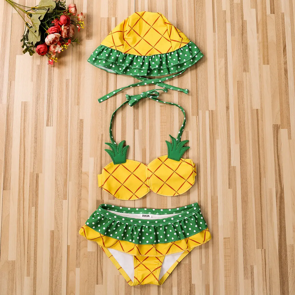 Emmababy 2019 новый бренд Одежда для детей малышей девочек купальные костюмы ананас