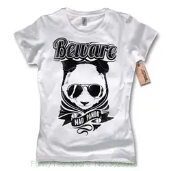 Женская футболка Damen T-Shirt-Panda-Hipster 100% вечерние umwolle Y Wei? Размеры s, m, l, Xl, дизайнерские топы, лидер продаж, футболки